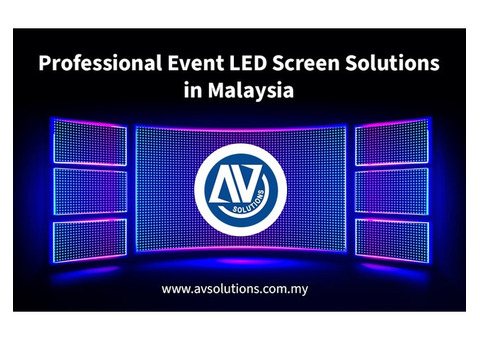 Professional Event LED Screen Solutions in Malaysia