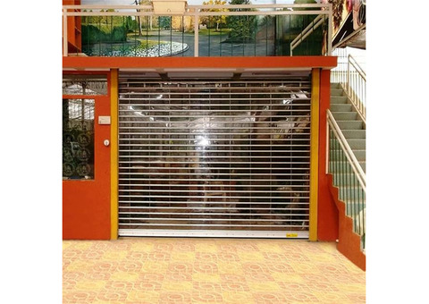 Transparent Roller Shutter Door Security