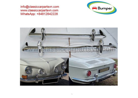 Volkswagen Karmann Ghia T34 (1962-1965) bumpers by stainless steel