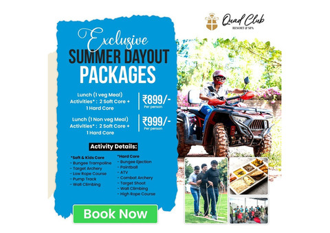 Exclusive Summer Day Out Packages at The Quad Club Resort & Spa