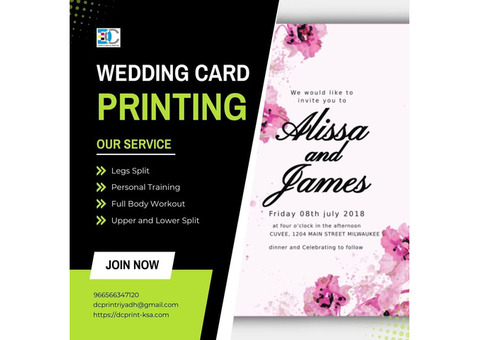 Premium Wedding Card Printing | DCprint