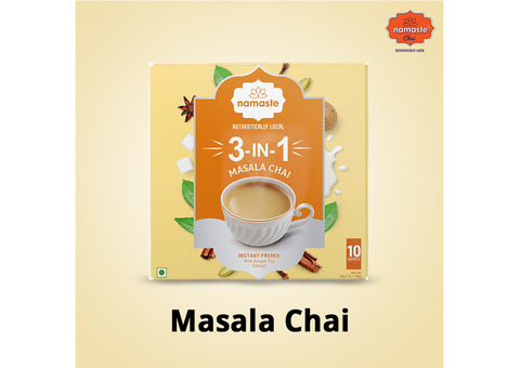 Make Your Day Better with Namaste Chai Masala Chai Premix