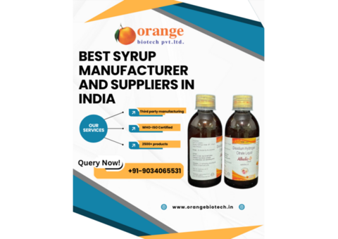 Best Antibiotic Syrup Manufacturer And Suppliers in India