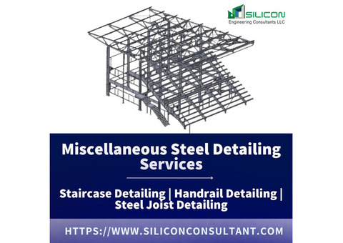 Get Miscellaneous Steel Detailing Services Austin, USA