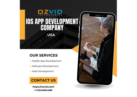 iOS App Development Company in USA | OZVID Technologies