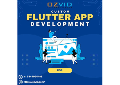 Hire Flutter App Developer in USA – OZVID Technologies