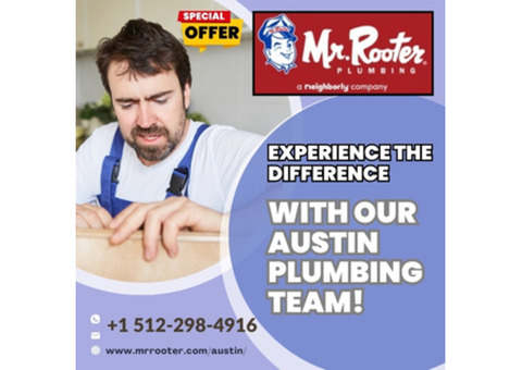 Experience the Difference with Our Austin Plumbing Team!