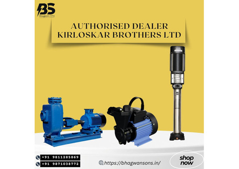 Trusted Kirloskar Pump Dealers in Delhi – Bhagwansons