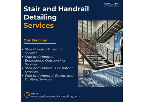 Staircase and Handrail Detailing Services In Chicago,USA