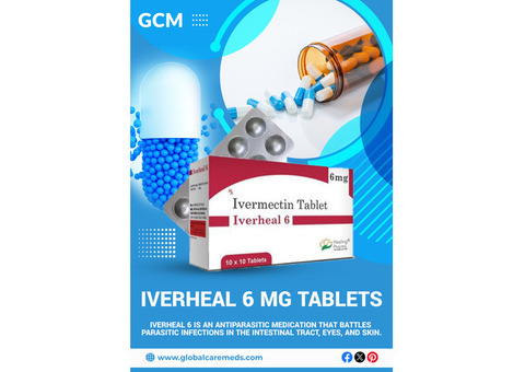 Purchase Iverheal 6 MG Tablets from GCM - Genuine & Safe