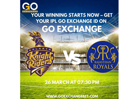 KKR vs RR IPL Match – Win Big with Go Exchange