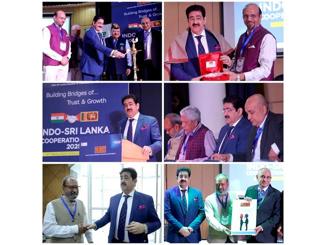 Sandeep Marwah Inaugurates Indo-Sri Lanka Cooperation Summit Sandeep Marwah Inaugurates Indo-Sri Lanka Cooperation Summit
