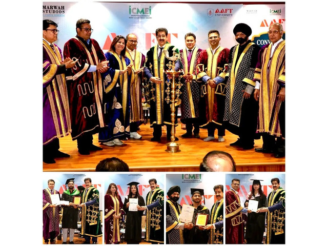 AAFT Convocation of 123rd Batch of Trainees at Marwah Studios Sets AAFT Convocation of 123rd Batch of Trainees at Marwah Studios Sets