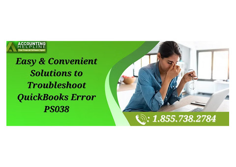 Step-by-Step Guide to Fixing QuickBooks Error PS038