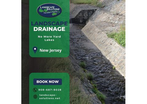 Landscape Drainage NJ