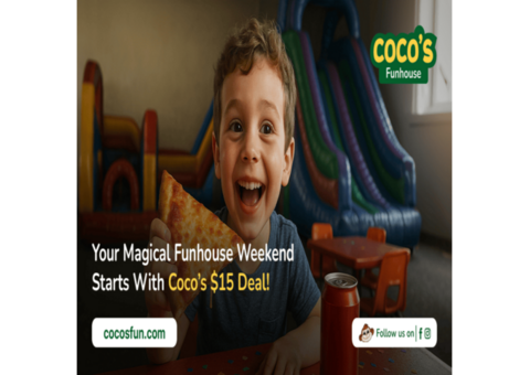 Your Magical Funhouse Weekend Starts With Coco’s $15 Deal!