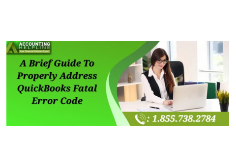 How to Resolve QuickBooks Fatal Error Code