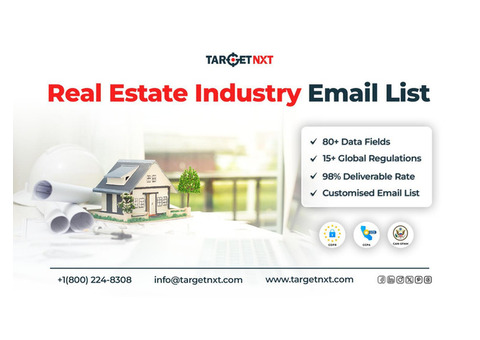 Buy a Real Estate Industry Email List from TargetNXT