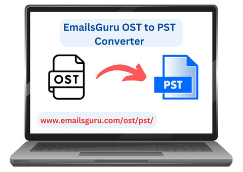 EmailsGuru OST to PST Converter