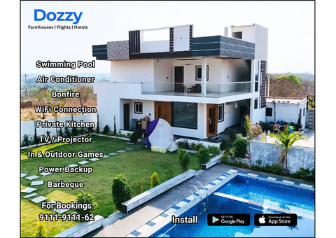 Farmhouse rentals in Hyderabad for Vacation