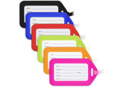 Get Best Quality Personalized Luggage Tags in Bulk
