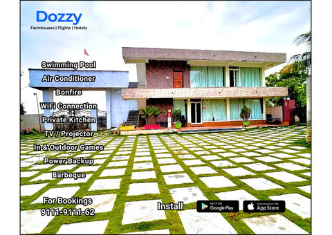 Farmhouse on rent for 1 day in Hyderabad