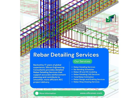 Rebar Shop Drawing Services in Los Angeles – by Siliconec