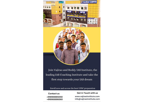Best IAS Coaching Classes in Delhi | Vajirao and Reddy Institute