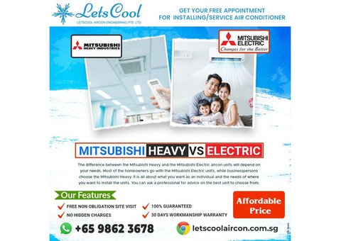 Mitsubishi Heavy vs Mitsubishi Electric aircon