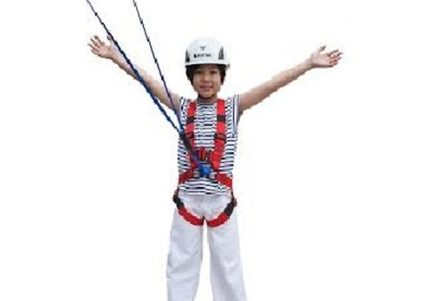 Zipline Harness with Adjustable Straps – One Size Fits Most