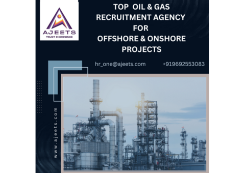 Top Oil & Gas Recruitment Agency for Offshore and Onshore