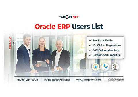 Procure a Certified Oracle ERP Users Email List for Improved Sales