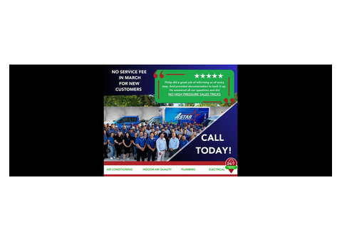 Astar Air Conditioning, Plumbing & Electric