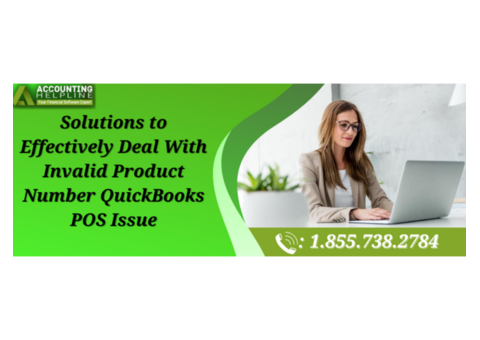 Simple Solutions for Invalid Product Number QuickBooks POS