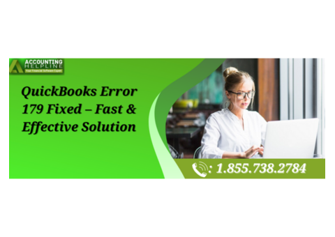 Simple Solutions to Resolve QuickBooks Error 179