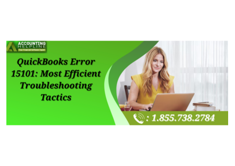 How To Eliminate QuickBooks Error 15101