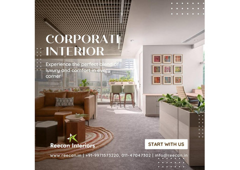 Reecan Interiors – Premier Corporate Interior Designers in Gurgaon