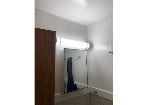 Vinyl wall panels for bathroom walls are easy to install