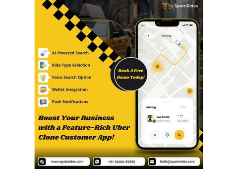 Start Your Own Taxi Service With SpotnRides’ AI-Powered App