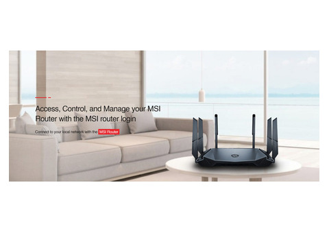 Step-by-Step MSI Router Login Access