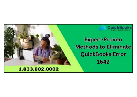Expert-Proven Methods to Eliminate QuickBooks Error 1642