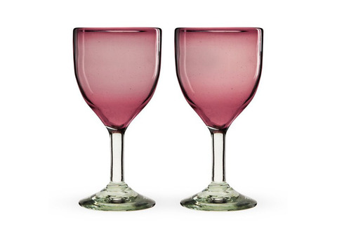 Rosado Stemmed Wine Glass Set by Twine Living | BistroToRestro