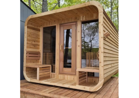 Outdoor Luna Sauna - Sauna Benches