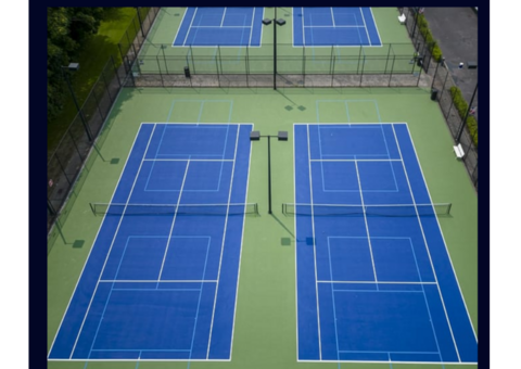 Tennis Court Painting Services in Edmonton – Pro Pavement Markings