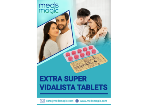 Buy Extra Super Vidalista Tablets Online - Meds Magic