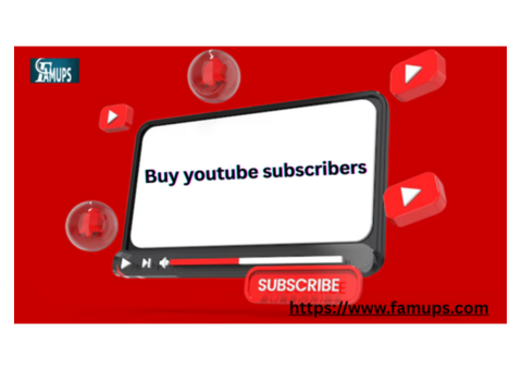 Buy YouTube Subscribers to Grow Your Channel Fast and Safely