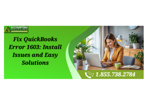 Effective Solutions for QuickBooks Error 1603 Issue