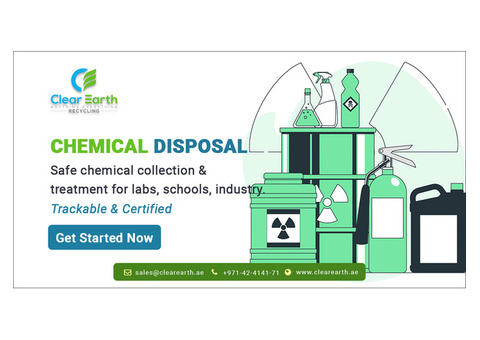 Chemical Disposal UAE – Safe Solutions for Industry & Research