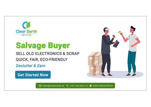 Salvage Buyer UAE – Sell Old Equipment, Earn Value