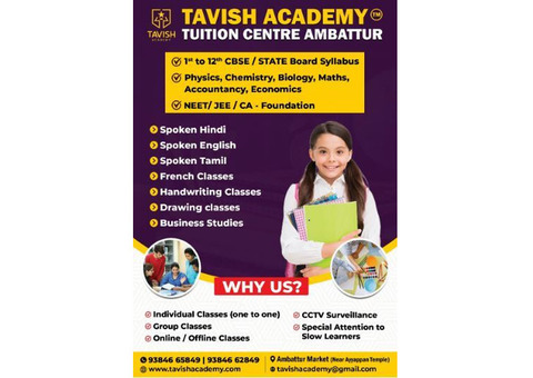 Top Physics Tuition Center in Villivakkam for High Scores